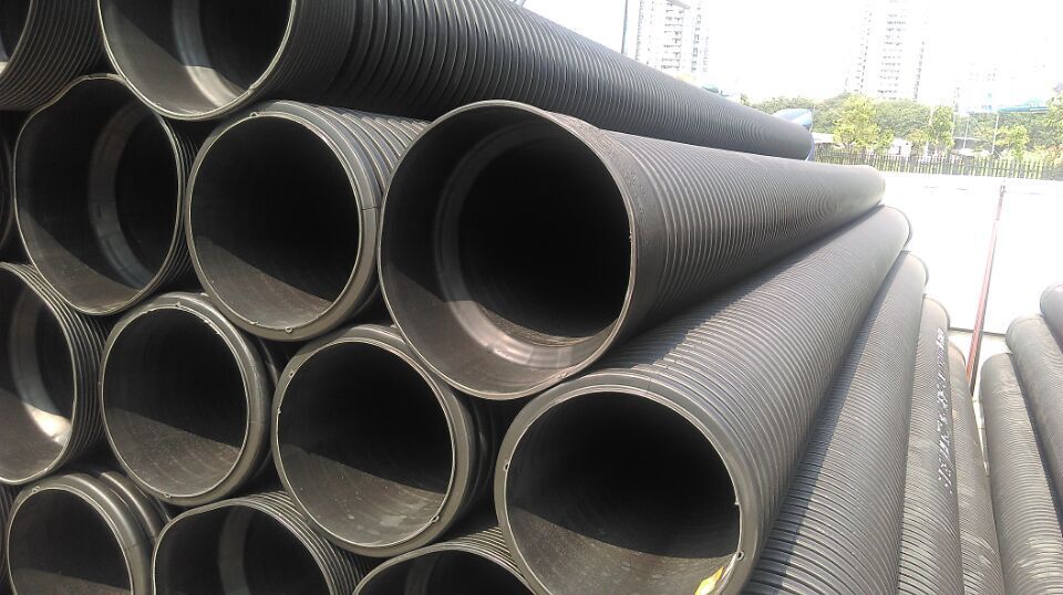 廣州聯塑HDPE雙壁波紋管DN300產品展示 - 堅固耐用，城市建設的可靠選擇